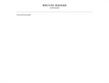 Tablet Screenshot of newsletter.bruunsbazaar.com